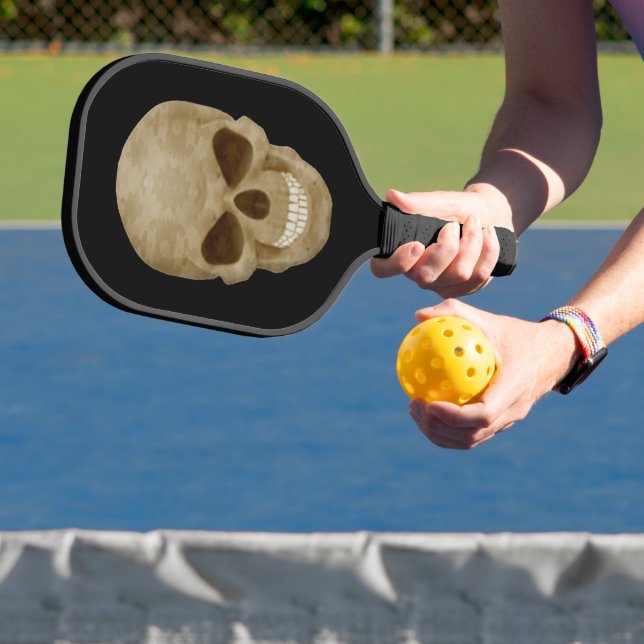 Raquette De Pickleball Crâne Camouflage (Insitu)