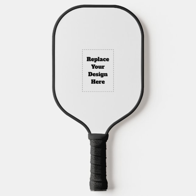Raquette De Pickleball Create Your Own white  (Recto)