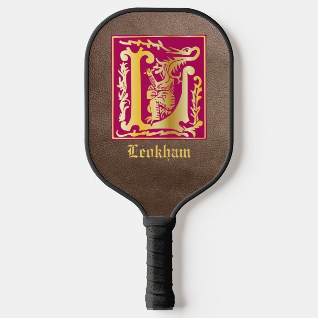 Raquette De Pickleball Créatures mythiques du XVIe siècle Capitale décora (Recto)