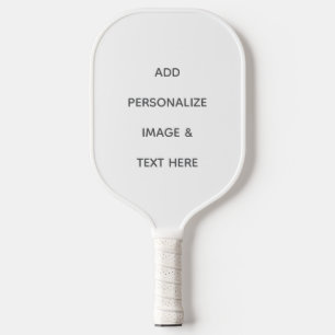 Raquette De Pickleball Créez votre propre blanc