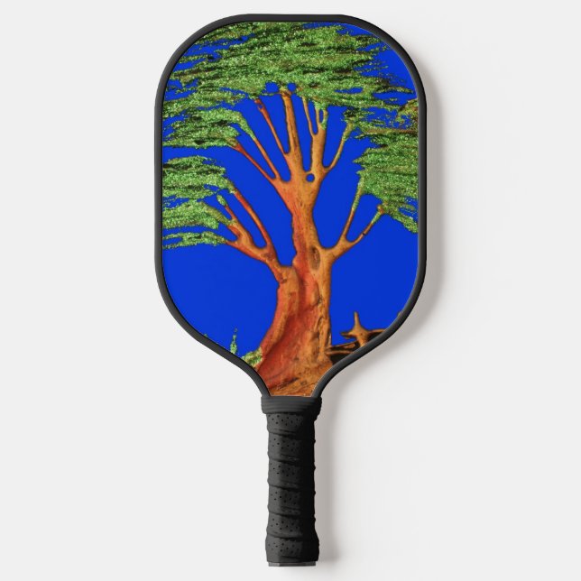 Raquette De Pickleball Créez votre propre design écologique des couleurs  (Recto)