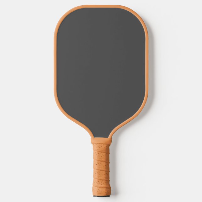 Raquette De Pickleball Créez votre propre design personnalisé gris foncé (Recto)