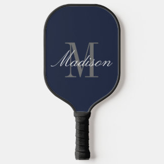 Raquette De Pickleball Créez votre propre nom initial de monogramme