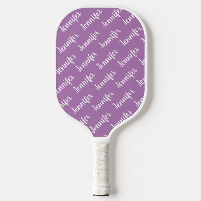 Raquette De Pickleball Créez votre propre nom personnalisé Purple (Recto)