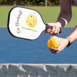 Raquette De Pickleball Crochet drôle Je suis accro