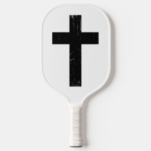 Raquette De Pickleball Croix de la Foi noire