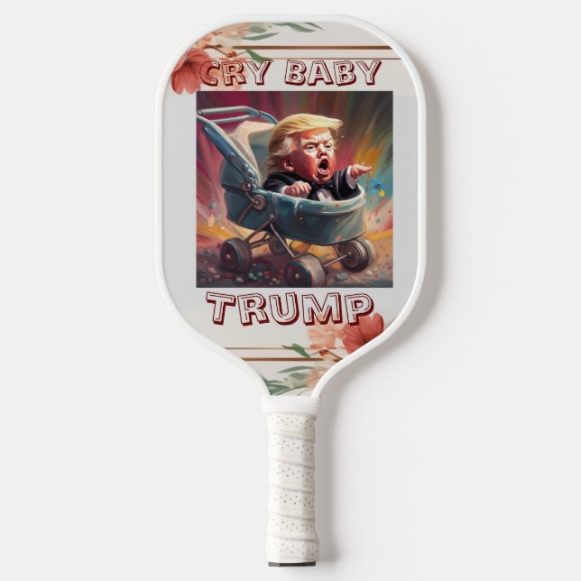 Raquette De Pickleball Cry Baby Trump Pickleball Paddle (Recto)