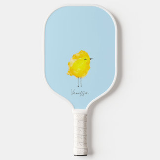 Raquette De Pickleball Custom Chick Chicken yellow stylish chic sweet