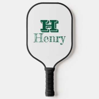 Raquette De Pickleball Custom Monogram With First Name