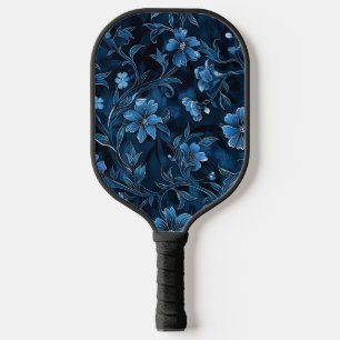 Raquette De Pickleball Cute Blue Floral Exercice Pickleball Paddle