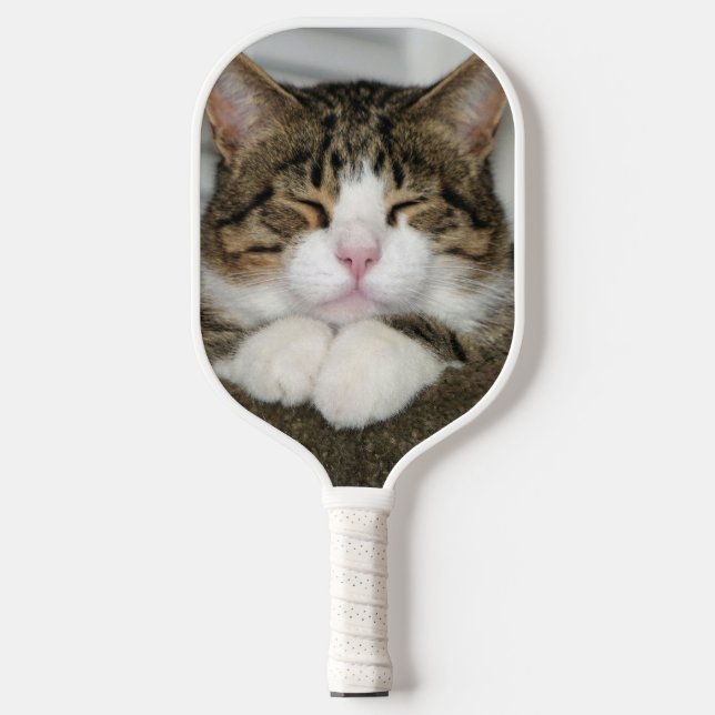 Raquette De Pickleball Cute chat (Recto)