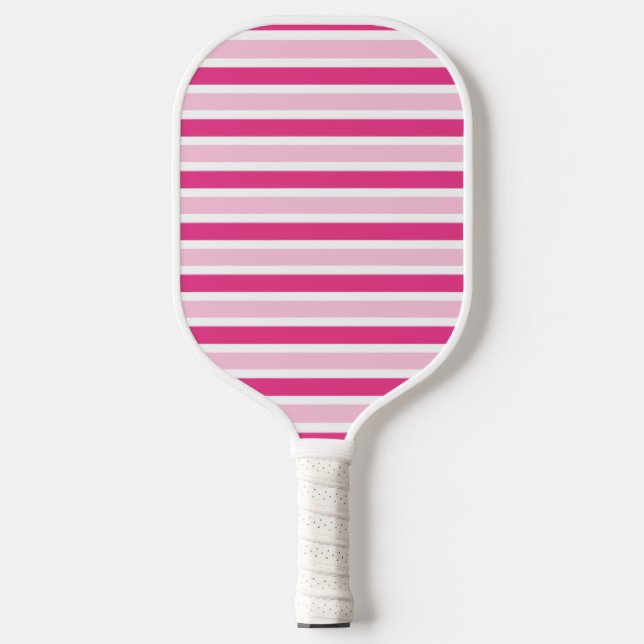 Raquette De Pickleball Cute Chic Rose & Blancs (Recto)