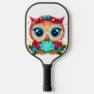 Raquette De Pickleball Cute et adorable Kawaii Baby Owl