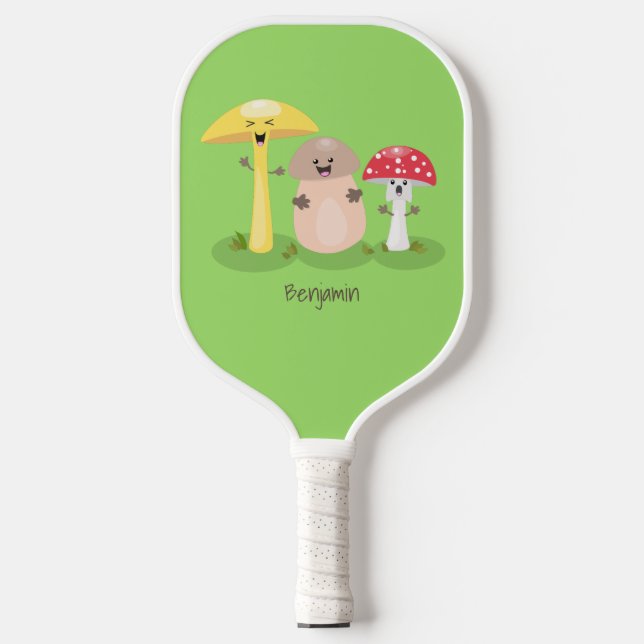 Raquette De Pickleball Cute kawaii champignon champignon toadstool (Recto)
