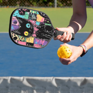 Raquette De Pickleball Cute Kawaii Pastel Goth Chat Déplaisant