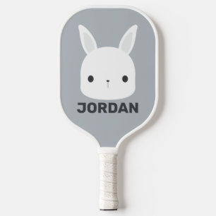 Raquette De Pickleball Cute Little Bunny Rabbit with Personalized