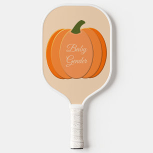 Raquette De Pickleball Cute Orange Genre Neutre Citrouille Personnalisé