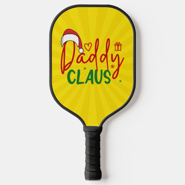 Raquette De Pickleball Daddy Claus Christmas Design-60094 (Recto)