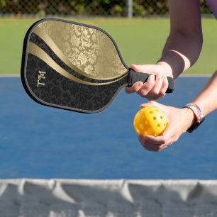 Raquette De Pickleball Damas noir et or