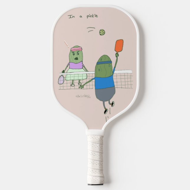 Raquette De Pickleball Dans une chicelle (Recto)