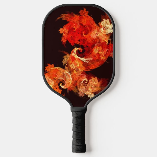 Raquette De Pickleball Danse Feux d'artifice Art Abstrait (Recto)
