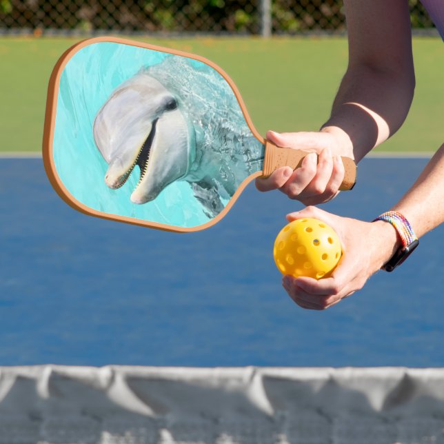 Raquette De Pickleball Dauphin Souriant Heureux  (Insitu)