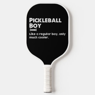 Raquette De Pickleball Définition de dictionnaire drôle de garçon de pick