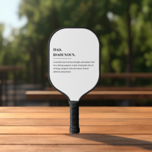 Raquette De Pickleball 🏓 définition papa 💙   Cadeau de fête des pères p