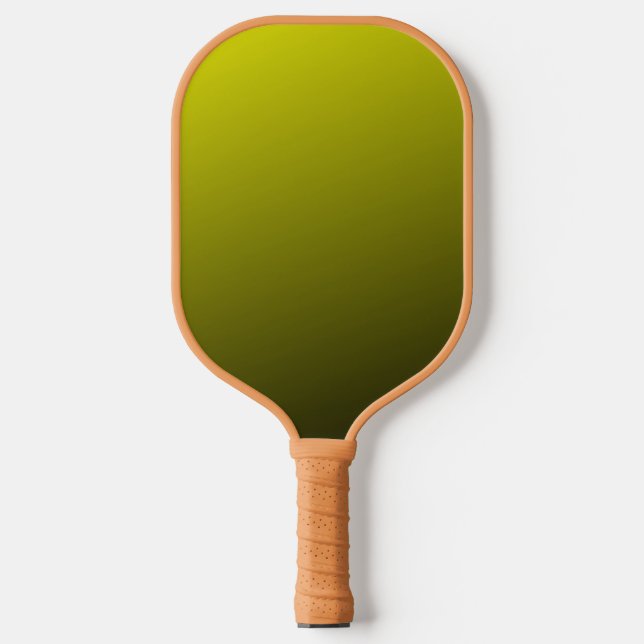 Raquette De Pickleball dégradé or ombre (Recto)