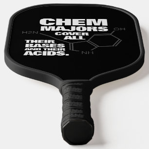 Raquette De Pickleball Des Majors De Chimie Drôle Couvrent Leurs Bases ..