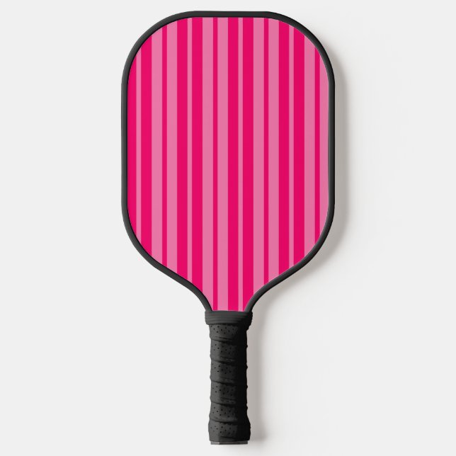 Raquette De Pickleball Design Motif léger et rose chaud (Recto)