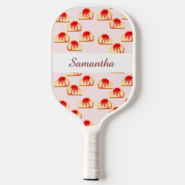 Raquette De Pickleball Dessert de gâteau au fromage Cherry (Verso)