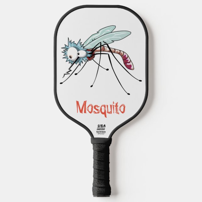 Raquette De Pickleball Dessin animé de moustique (Recto)