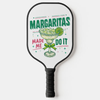 RAQUETTE DE PICKLEBALL DICTON AMUSANT SUR LE THÈME DE LA MARGARITA MIGNON