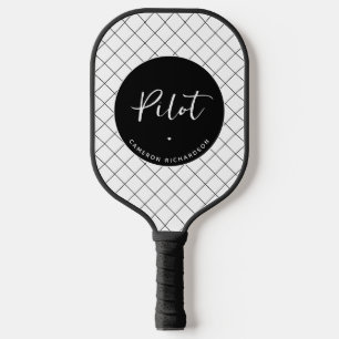 Raquette De Pickleball Diplôme d'études de pilotage sur mesure élégant
