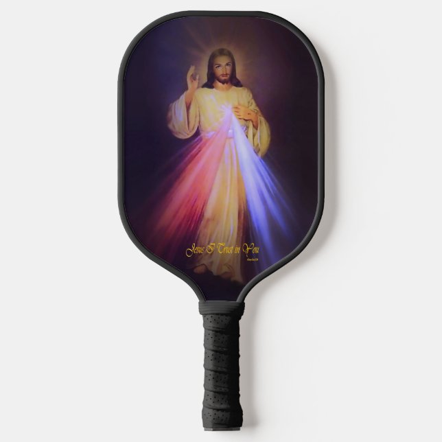 Raquette De Pickleball Divine Mercy Gold (Recto)