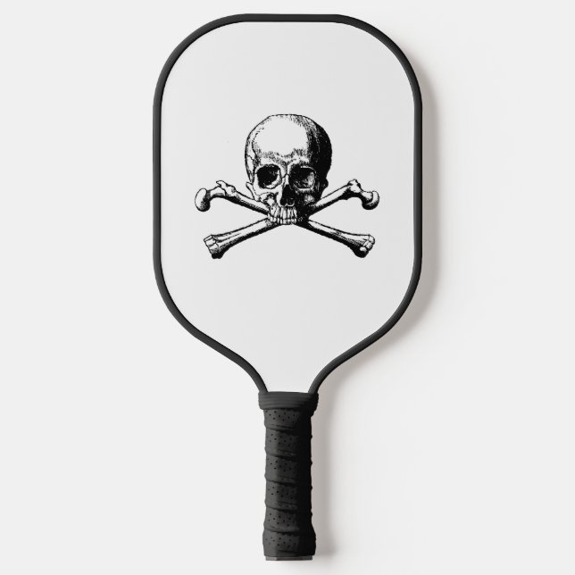 Raquette De Pickleball do-it-yourself couleurs Pirate Skull & Crossbones (Recto)