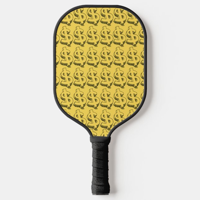 Raquette De Pickleball dollar or (Recto)