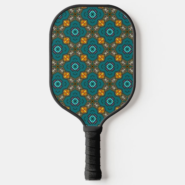 Raquette De Pickleball Doodles multicolores (Recto)