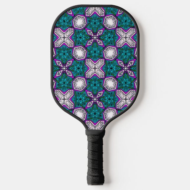 Raquette De Pickleball Doodles multicolores (Recto)
