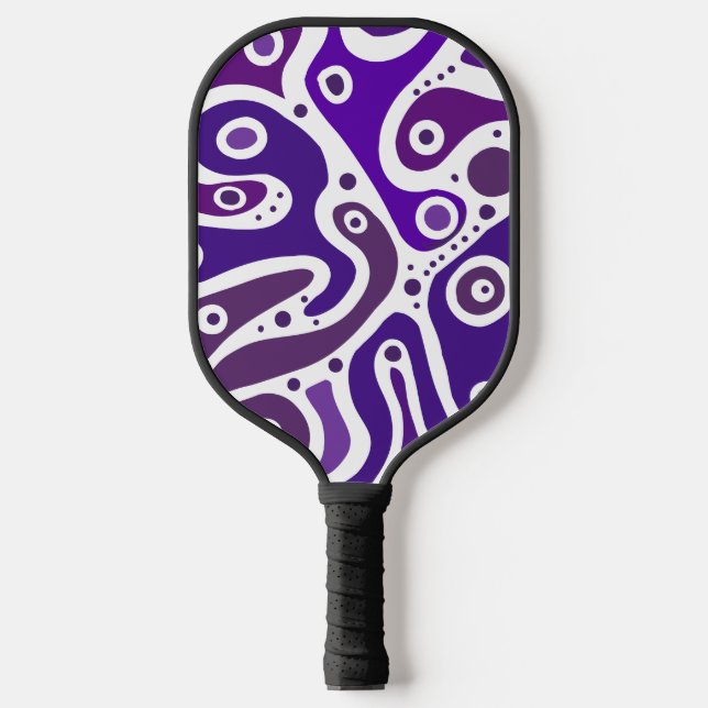 Raquette De Pickleball Doodles multicolores (Recto)