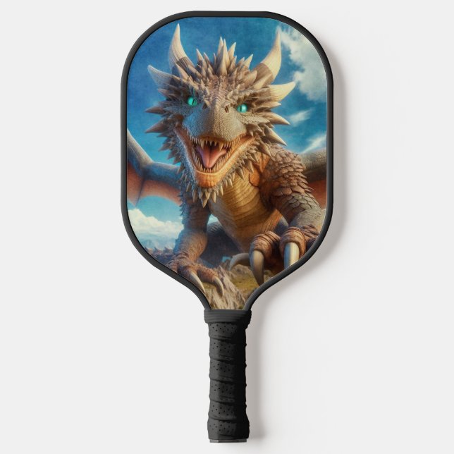 Raquette De Pickleball Dragon de la montagne (Recto)