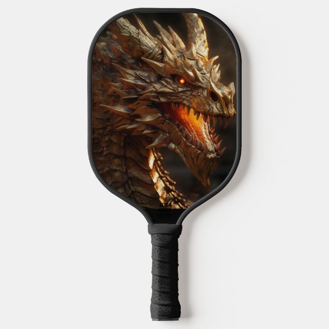 Raquette De Pickleball Dragon d'or (Recto)
