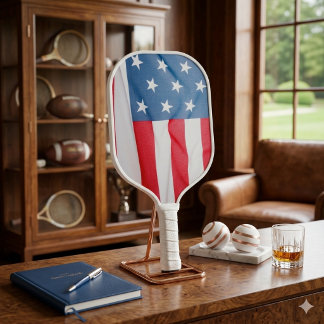 Raquette de Pickleball Drapeau Américain