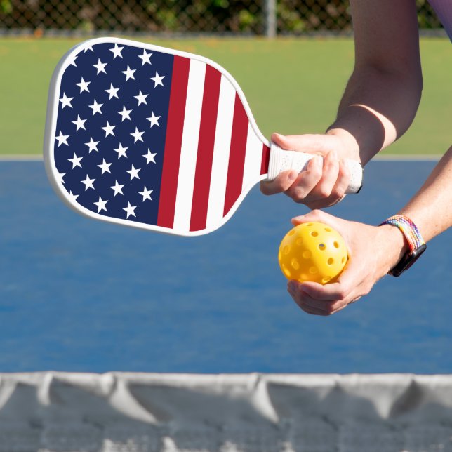 Raquette De Pickleball Drapeau américain (Insitu)