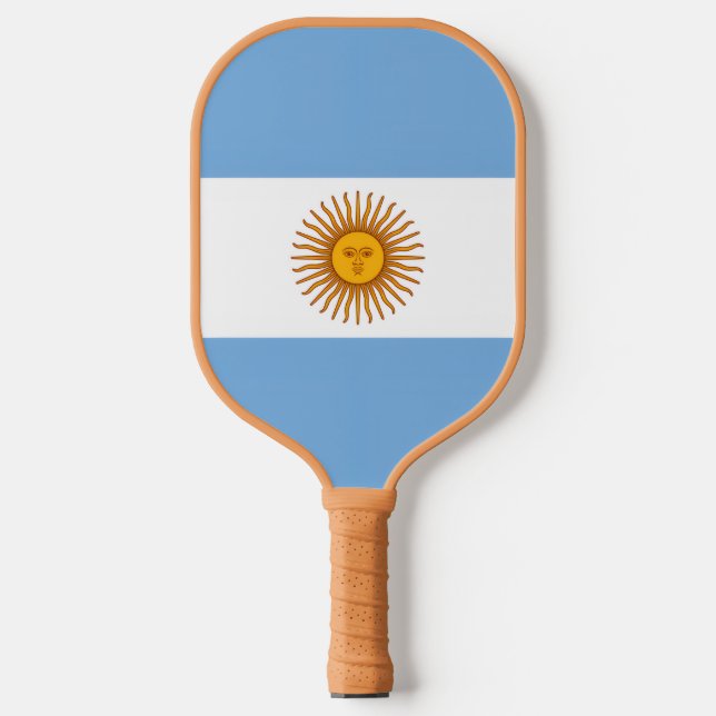 Raquette De Pickleball Drapeau Argentine (Recto)