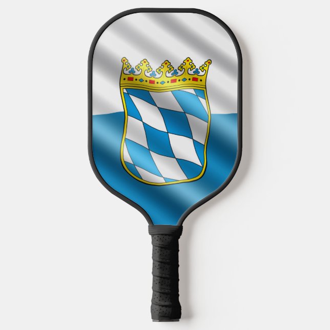 Raquette De Pickleball Drapeau bavarois (Recto)