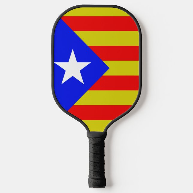 Raquette De Pickleball Drapeau catalan (Recto)