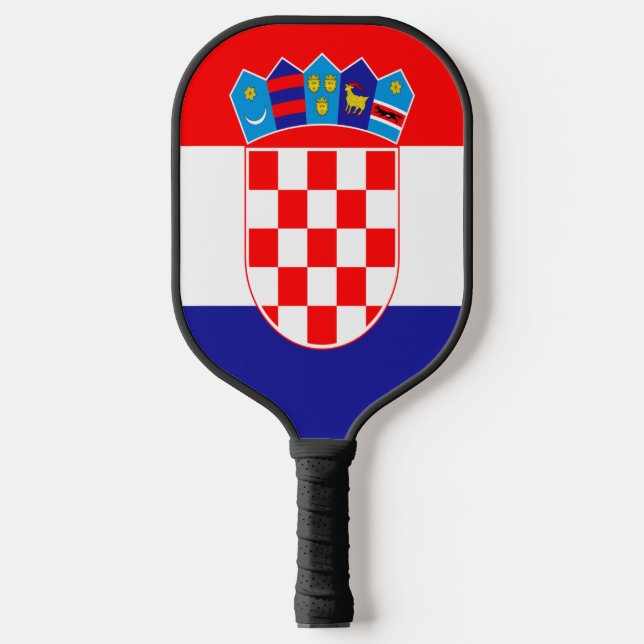 Raquette De Pickleball Drapeau croate (Recto)