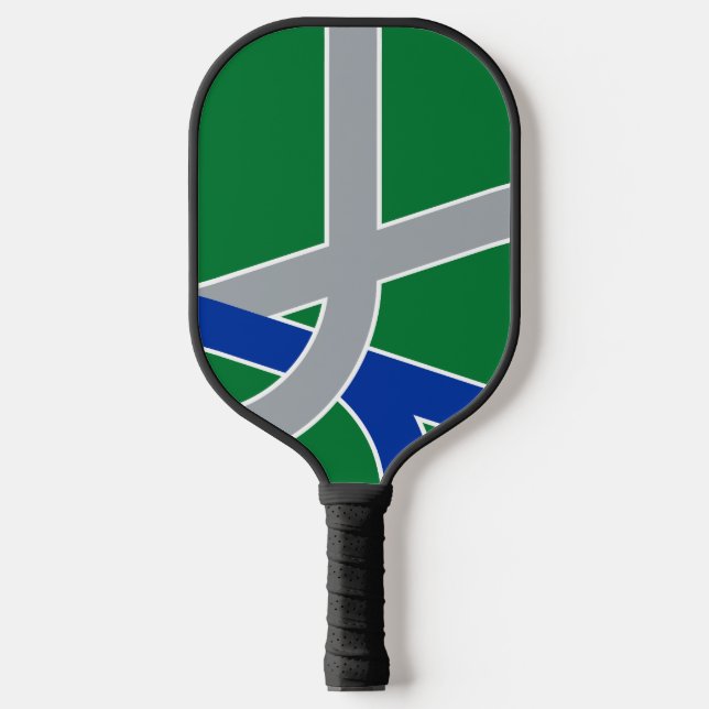 Raquette De Pickleball Drapeau d'Albany, Oregon (Recto)